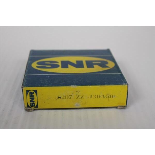 (Lot of 2) SNR 6207.ZZJ30A50 Shielded Deep Groove Bearings ZZ  * NEW * #1 image