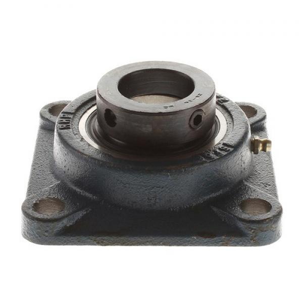 SF35EC 35mm Bore NSK RHP 4 Bolt Square Flange Cast Iron Bearing #1 image