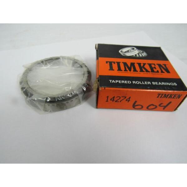 Timken 14274, Tapered Roller Bearing Cup NIB #1 image