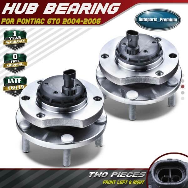 Wheel Bearing and Hub Assembly Front Left TIMKEN HA590007 fits 04-06 Pontiac GTO #1 image