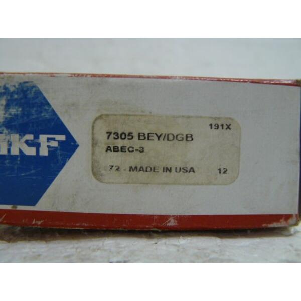 New SKF 7305-BEGBY Angular Contact Ball Bearing #1 image