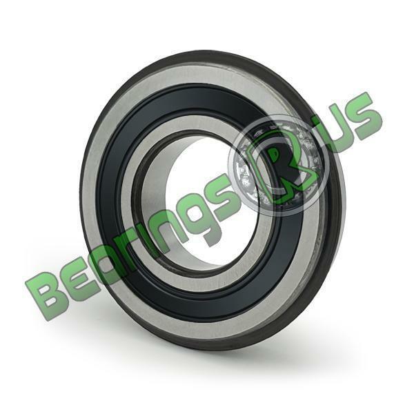 NEW, SNR 6006-2RSNR SEALED BALL BEARING W SNAP RING, PREM BRAND MADE IN FRANCE. #1 image