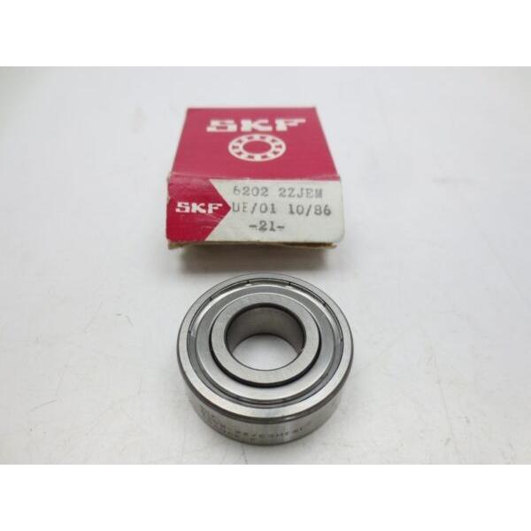 1 NEW SKF 6202-2Z/C3HT51 6202ZZ BALL BEARING METAL SEALED 62022ZC3HT51 #1 image