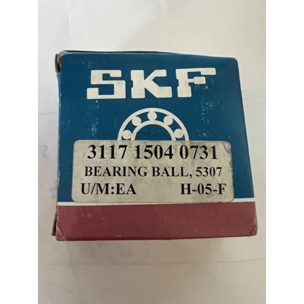 NEW SKF 5307-E/C3 BALL BEARING 35MM ID 72MM OD 27MM WIDE #1 image