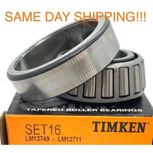 Timken Set16, Set 16 Bearing Cone/Cup,LM12749 &amp; LM12711 #1 image