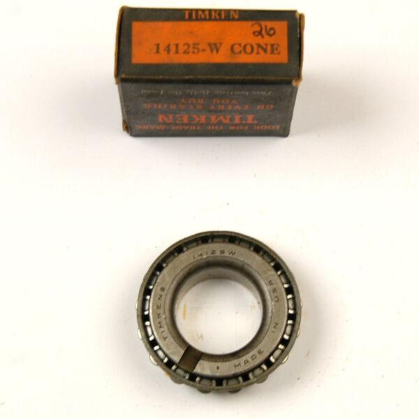 14125-W TIMKEN TAPERED ROLLER BEARING (CONE ONLY) (A-1-3-5-26) #1 image