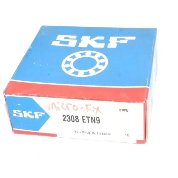 F/S SKF 2308ETN9 BALL BEARING SINGLE ROW SELF ALIGNING 90X40X33MM, 2308 ETN9 #1 image