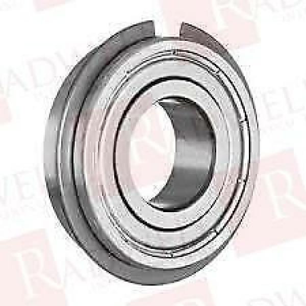 NEW SKF 6206-2ZNRJEM SHIELDED BEARING W/ SNAP RING 30MM X 62MM X 16MM (2 AVAIL) #1 image