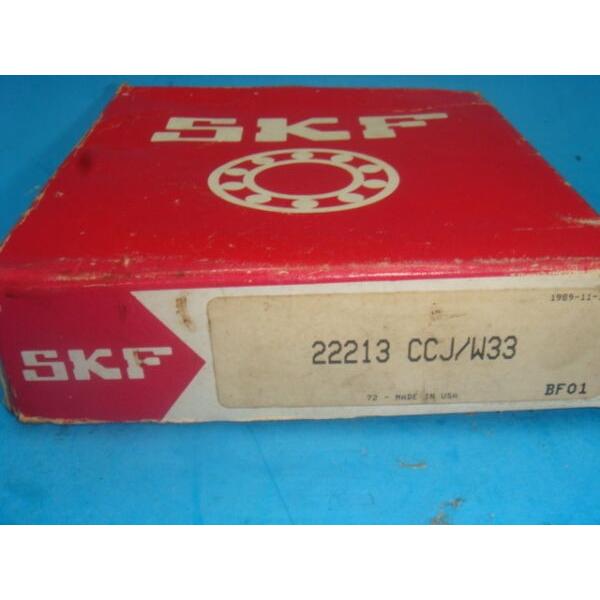 SKF Spherical Roller Ball Bearing 22213 CCJ/W33 22213CCJW33 22213 CC/W33 New #1 image