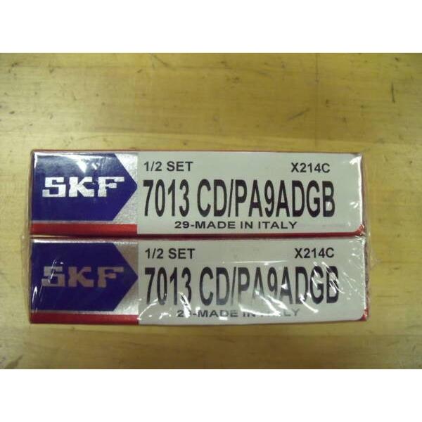 NEW SKF 7013CD/PA9ADGA Set of (2) Bearings #1 image