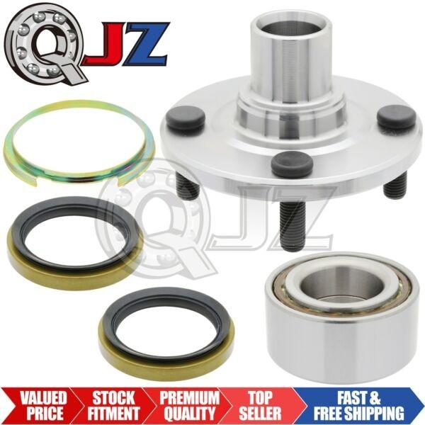 2 New Front Left and Right Wheel Hub Bearing Assembly Pair w/o ABS GMB 770-0013 #1 image