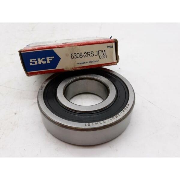 SKF 6308-2RS-JEM Ball Bearing Deep Groove Sealed 40 X 90 X 23 MM ! NEW ! #1 image