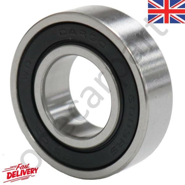 SKF 6302-2RS1/C3 DEEP GROOVE BALL BEARING, 15mm x 42mm x 13mm, FIT C3, DBL SEAL #1 image