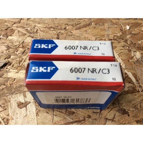3-SKF ,Bearings#6007 NR/C3 ,30day warranty, free shipping lower 48! #1 image