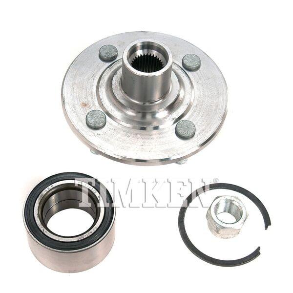 Wheel Bearing and Hub Assembly Front TIMKEN HA590155K fits 91-93 Saturn SL #1 image