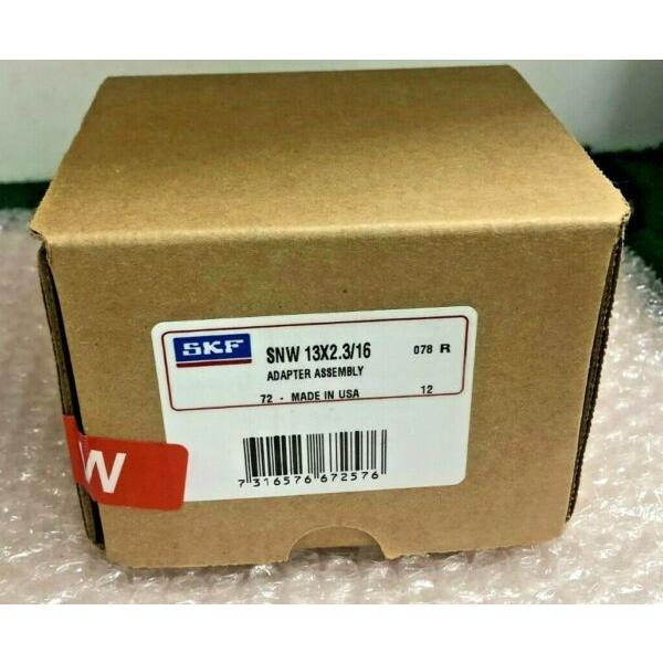 NEW IN BOX SKF SNW 13X2.3/16 ADAPTER SLEEVE BEARING 2-3/16 BORE SNW 13X2-3/16 #1 image
