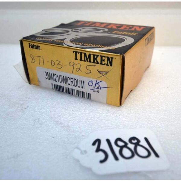 Timken Fafnir 3MM210WICRDUM super precision bearings (Inv.31881) #1 image