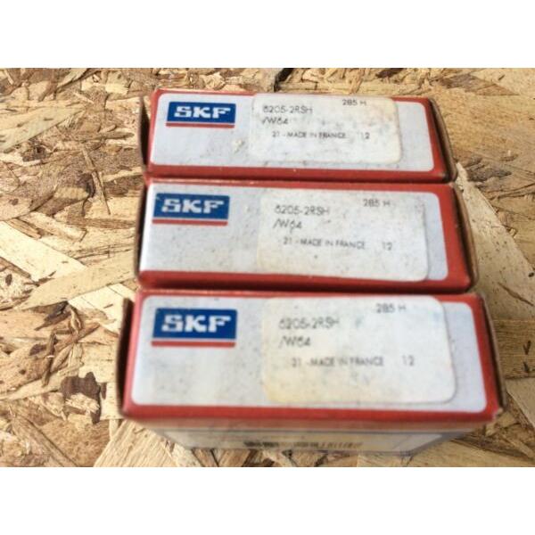 3-SKF ,Bearings#6205-2RSH,30day warranty, free shipping lower 48! #1 image