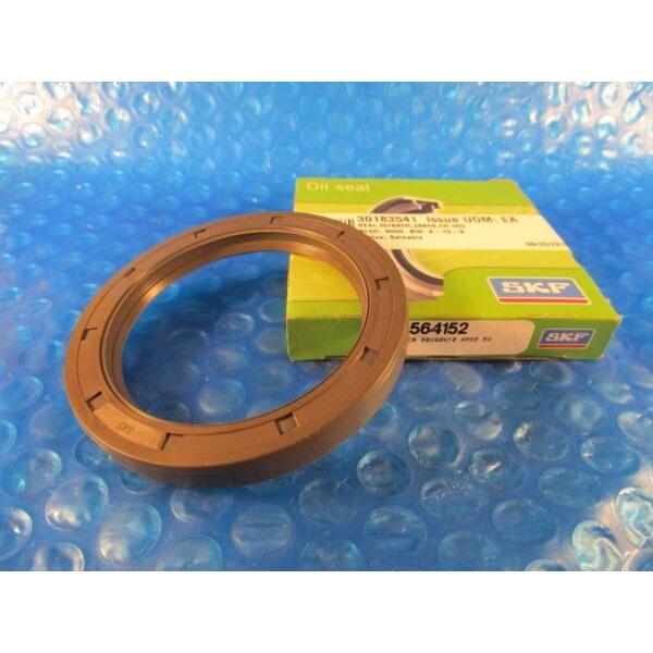 SKF 68x90x10HMS5RG, 564152, Rubber Covered Single Lip Shaft Seal with Spring #1 image