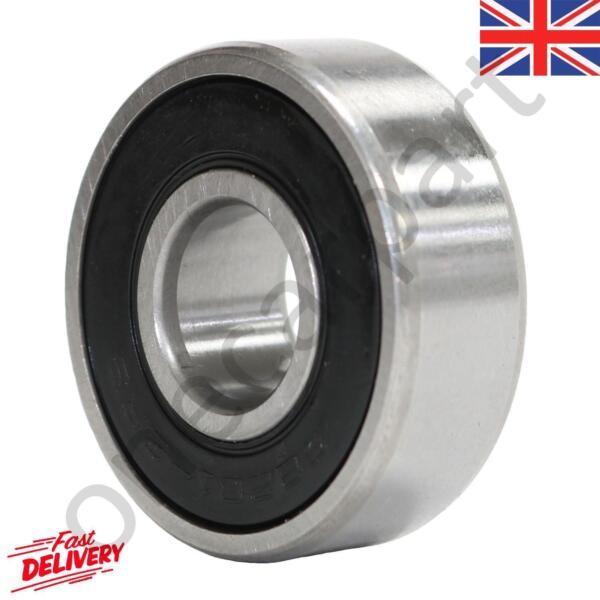 SKF 6200-2RS1/C3 DEEP GROOVE BALL BEARING, 10mm x 30mm x 9mm, FIT C3, DBL SEAL #1 image