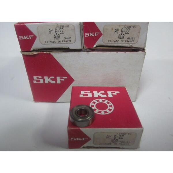 LOT OF 13 NEW SKF BEARINGS AY 6-2Z ADR........................MM-839 #1 image