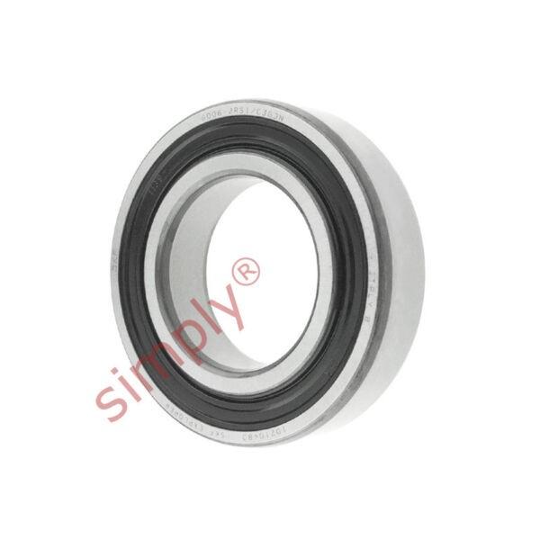 6 - SKF 6006-2RS1/C3GJN SINGLE ROW BALL BEARINGS #1 image