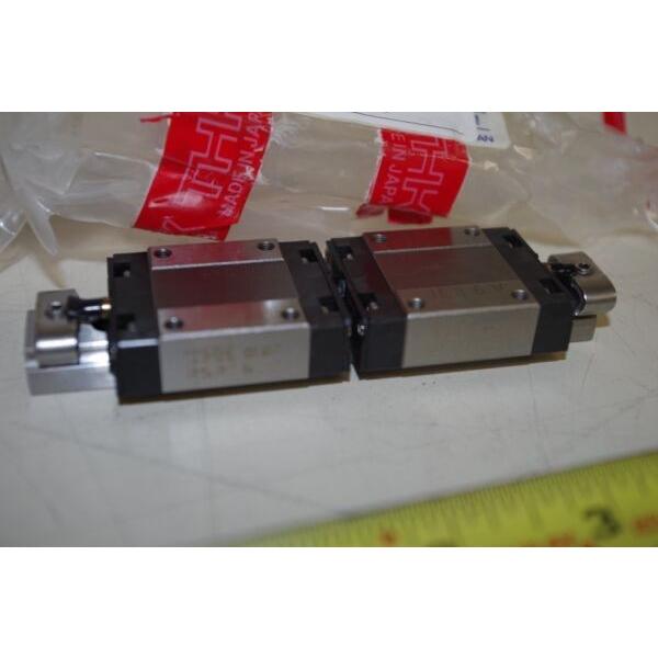 THK LINEAR BEARING BLOCKS &amp; RAIL MODEL# 2RSR15UU + 110LM #1 image