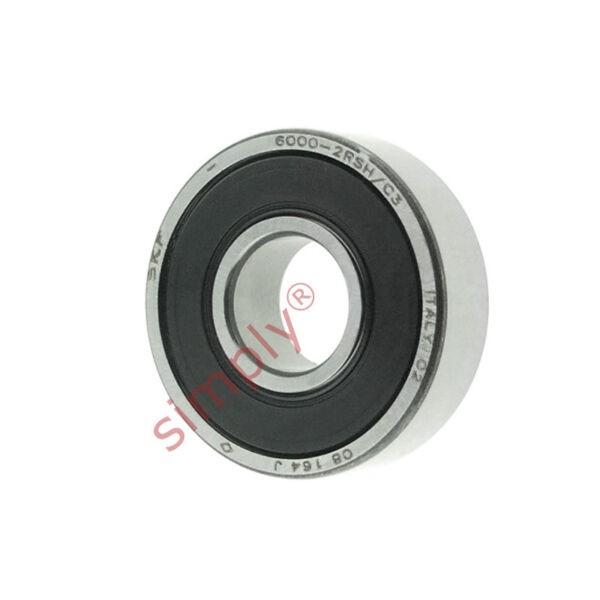 SKF 6000-2RSH/C3 DEEP GROOVE BALL BEARING, 10mm x 26mm x 8mm, FIT C3, DBL SEAL #1 image