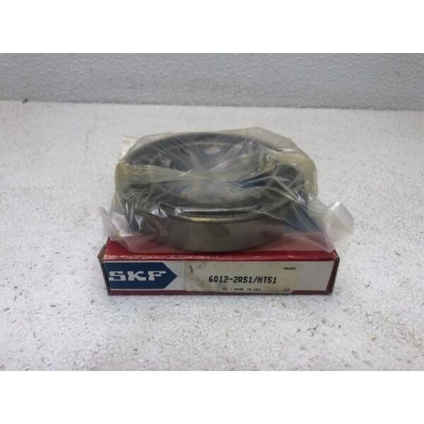SKF Ball Bearing 6012-2RS1/HT51 60122RS1HT51 60X95X18mm New #1 image
