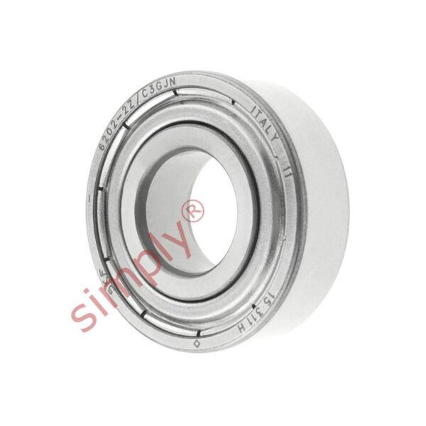 1 NIB SKF 6202-2Z/C3GJN 62022Z/C3GJN RADIAL/DEEP GROOVE BALL BEARING 15MM ID #1 image