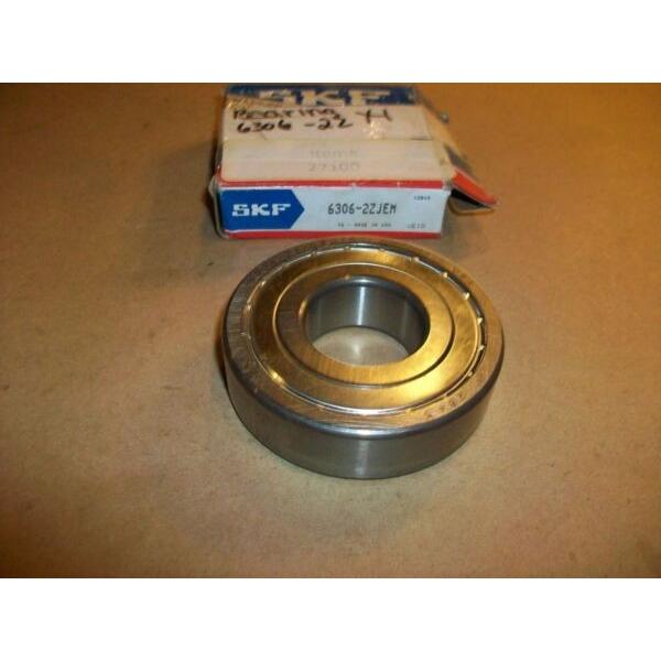 1 NIB SKF 6306-2ZJEM 63062ZJEM DEEP GROOVE BALL BEARING #1 image