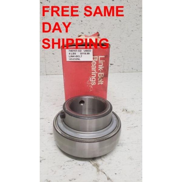 LINK-BELT SKF UG232NL PILLOW BLOCK BEARING INSERT 2&#034; BORE NEW CONDITION IN BOX #1 image