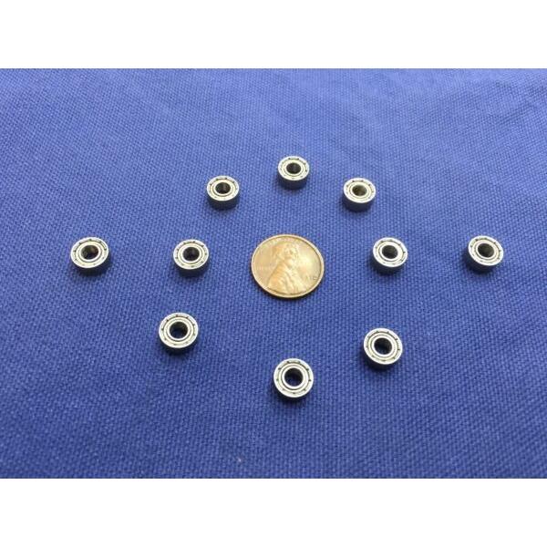WF684ZZ KOYO (Grease) Lubrication Speed 59000 r/min 4x9x4mm  Deep groove ball bearings #1 image