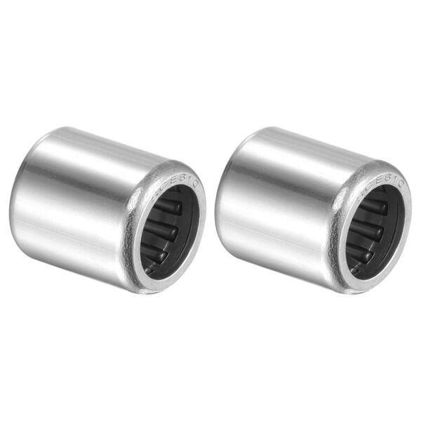 SCE610 AST Material - Drawn cup: Hardened carbon steel alloy, Rollers 52100 Chrome steel or equivalent  Needle roller bearings #1 image