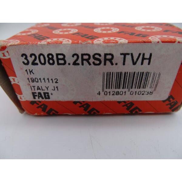 3208-B-2RSR-TVH FAG Basic static load rating (C0) 36.5 kN 40x80x30.2mm  Angular contact ball bearings #1 image