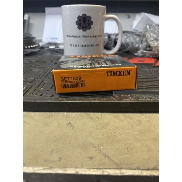 X32009X/Y32009X Timken Aa 0.6 mm 45x75x20mm  Tapered roller bearings #1 image