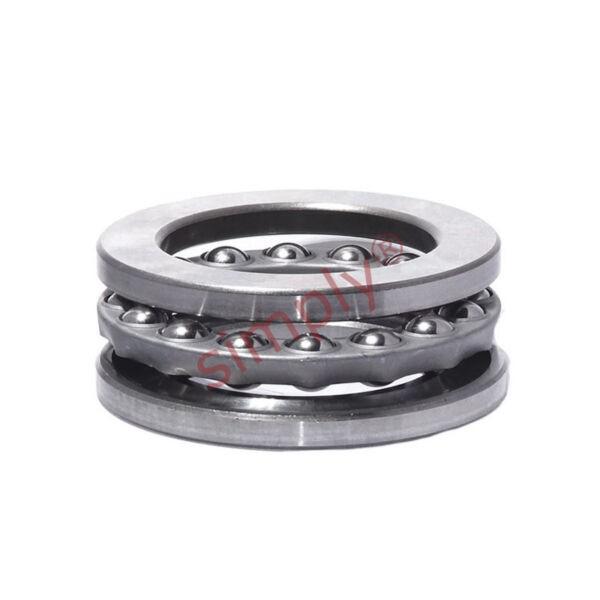 51124 NTN 120x155x25mm  Overall Height with Aligning Washer 0 Inch | 0 Millimeter Thrust ball bearings #1 image