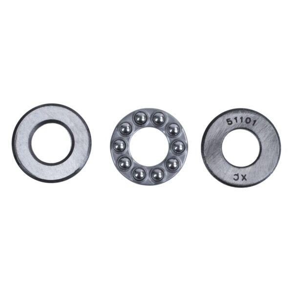 51101 NACHI Long Description 12MM Bore 1; 13MM Bore 2; 26MM Outside Diameter; 9MM Height; Ball Bearing; Single Direction; Not Banded; Steel Cage; Non-Precision 12x26x9mm  Thrust ball bearings #1 image