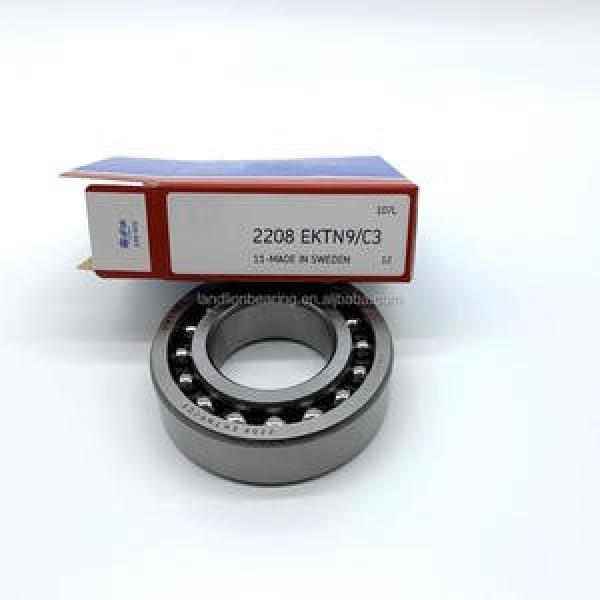 SKF 2202 E-2RS1TN9 SELF ALIGNING BALL BEARING, 15mm x 35mm x 14mm , FIT C0 #1 image
