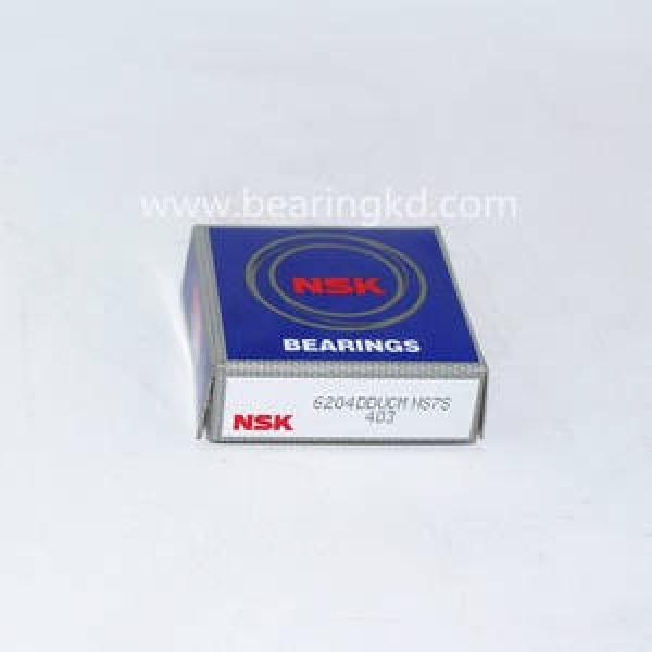 6004 20x42x12mm Open Unshielded NSK Radial Deep Groove Ball Bearing #1 image