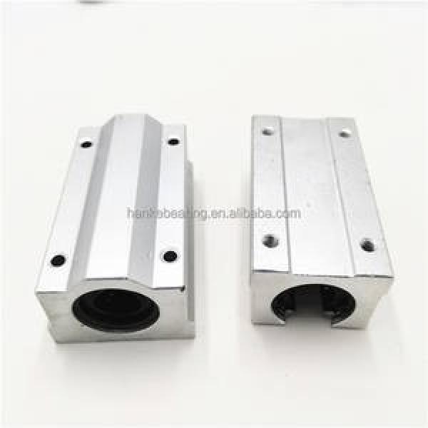 SC13UU SCS13UU 13mm (2 PCS) Linear Ball Bearing Pellow Block Linear Unit FOR CNC #1 image