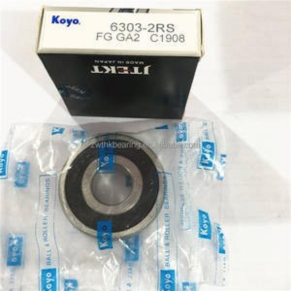 6303 17x47x14mm Open Unshielded NSK Radial Deep Groove Ball Bearing #1 image