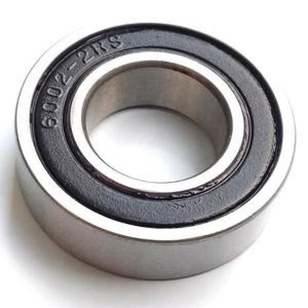 6002 15x32x9mm C3 Open Unshielded NSK Radial Deep Groove Ball Bearing #1 image