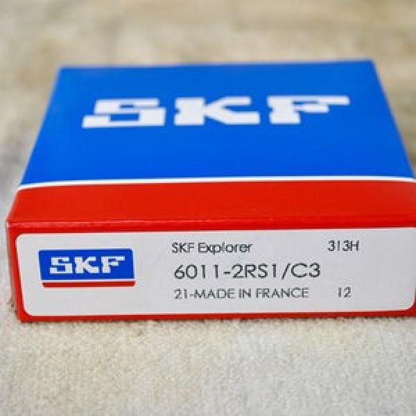 SKF 6011-2RSJEM/C3 Single Row Ball Bearing #1 image