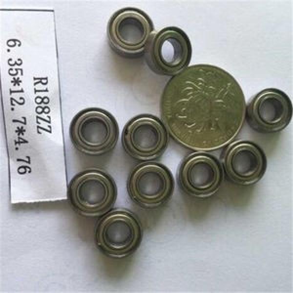 NSK R10ZZCM Single Row Caged Ball Bearing ! NEW ! #1 image